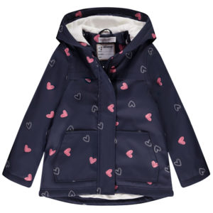 Parka de niña con forro